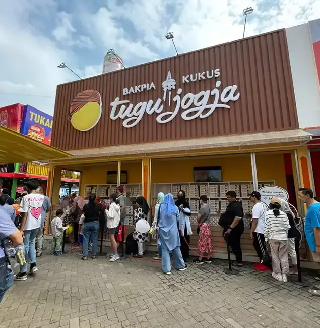 Bakpia kukus tugu jogja