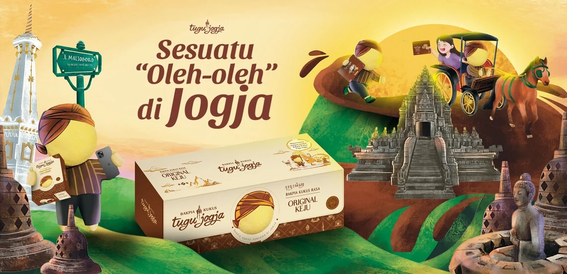 Bakpia kukus tugu jogja