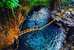 Nikmati Segarnya Mata Air Alami di Desa Wisata Blue Lagoon Jogja